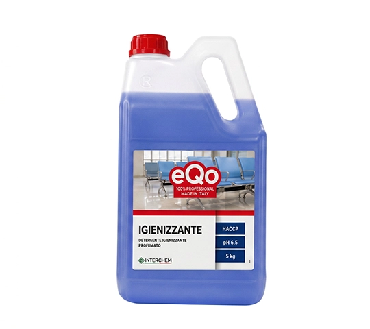 Tanica detergente igienizzante profumato eQo 5 kg