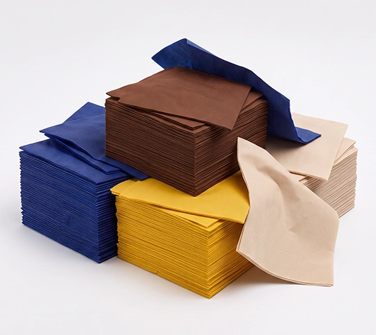 Confezione tovaglioli TNT 38x38 GekoShop in quattro colori