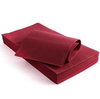 TOVAGLIE PIEG. TNT BORDEAUX 100X100 PZ25